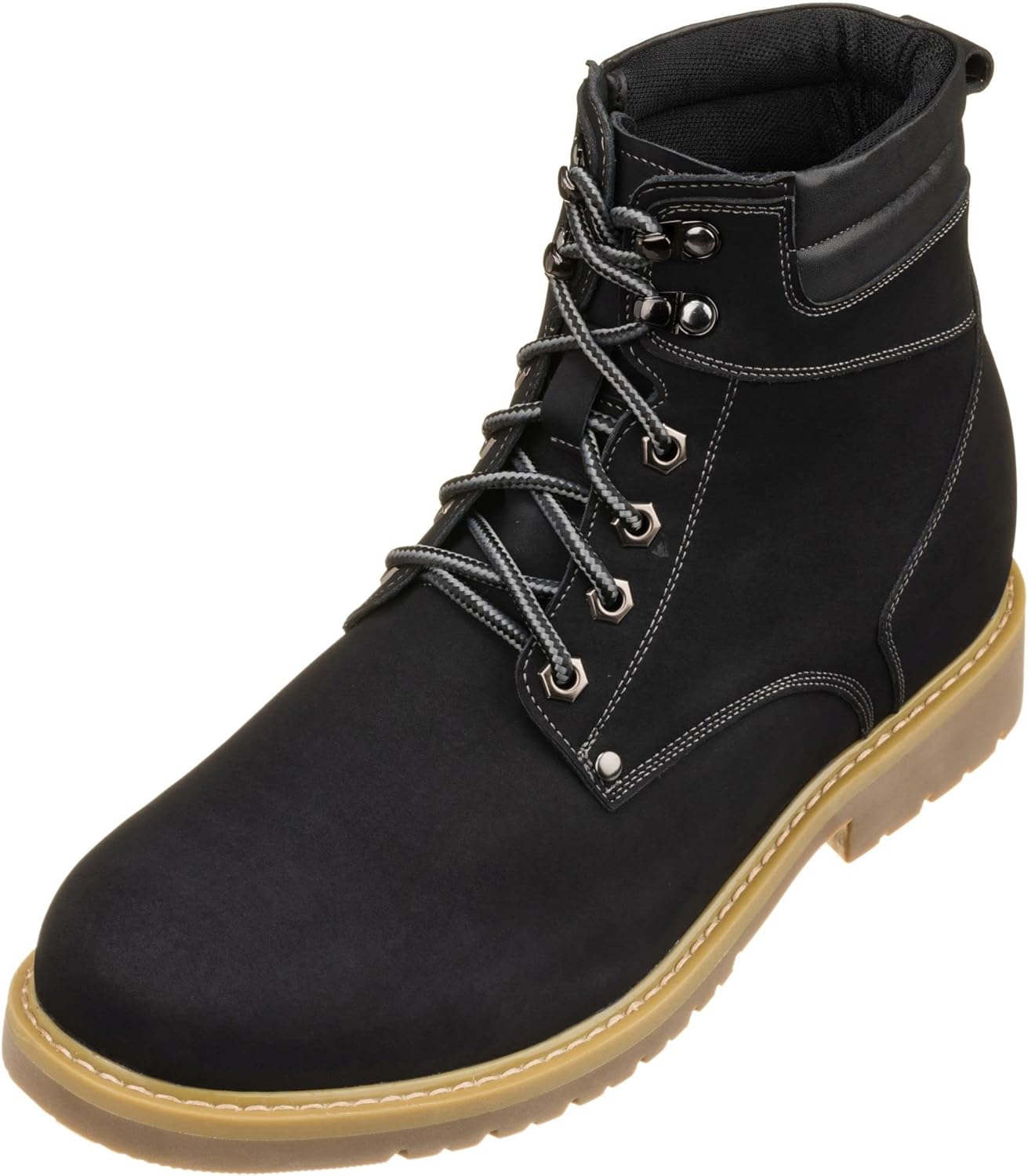 Мужские невидимые обувные башмаки CALTO для увеличения роста - коричневая замшевая кожа, шнуровка, круглый носок, ботинки - на 8 см выше - K8821 - Размер 7 D(M) US
Мужские невидимые обувные башмаки CALTO для увеличения роста - коричневая замшевая кожа, шнуровка, круглый носок, ботинки - на 8 см выше - K8821 - Размер 7 D(M) US