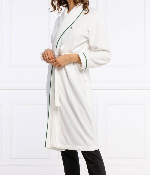Халат женский Lacoste Home хлопковый, белый
Халат женский Lacoste Home хлопковый, белый