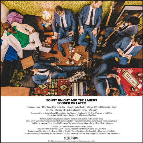 CD диск Knight, Sonny & Lakers: Sooner Or Later
CD диск Knight, Sonny & Lakers: Sooner Or Later