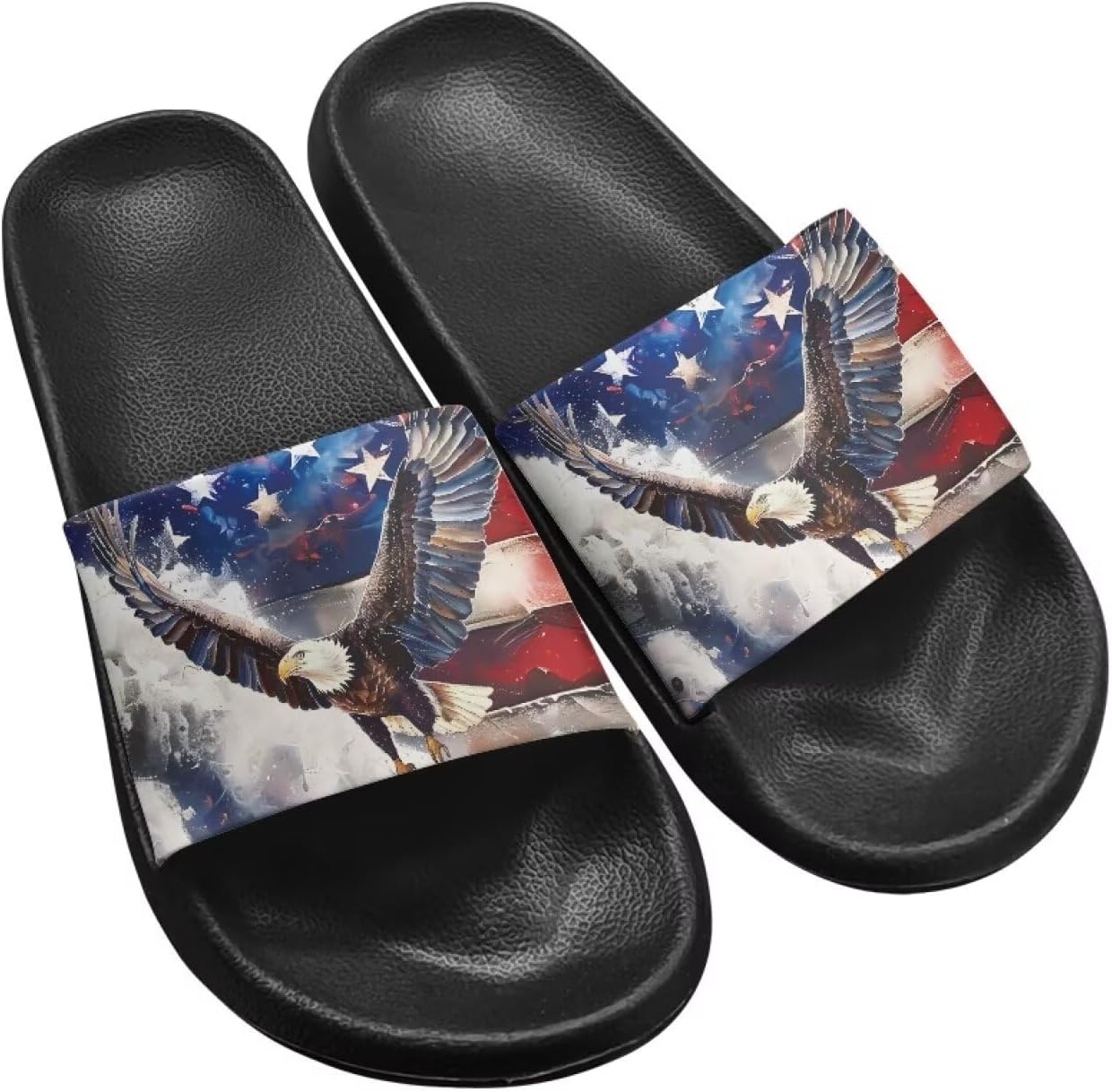 Hechitok слайды и шлепанцы для женщин и мужчин, бассейновые сандалии Clouds, противоскользящая обувь для ванной и душа, American Flag Eagle
Hechitok слайды и шлепанцы для женщин и мужчин, бассейновые сандалии Clouds, противоскользящая обувь для ванной и душа, American Flag Eagle