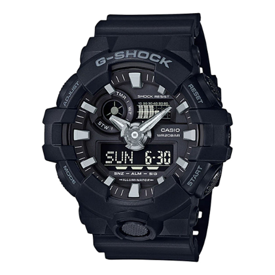 Часы CASIO G-Shock Analog-Digital 'Black', черный
Часы CASIO G-Shock Analog-Digital 'Black', черный