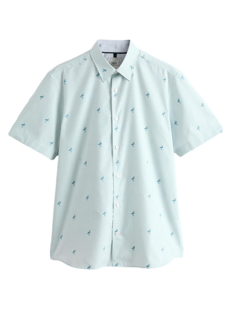 Рубашка на пуговицах классического кроя Next, мятный
Рубашка на пуговицах классического кроя Next, мятный