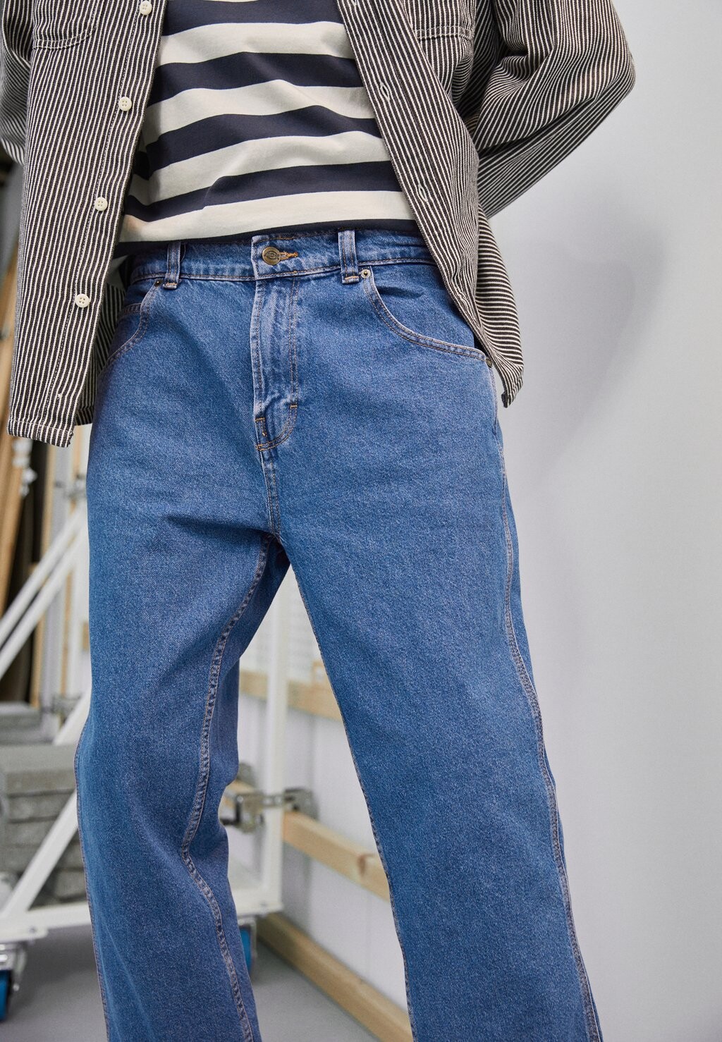 Джинсы прямого кроя Dickies HOUSTON, цвет Classic Blue 
Джинсы прямого кроя Dickies HOUSTON, цвет Classic Blue