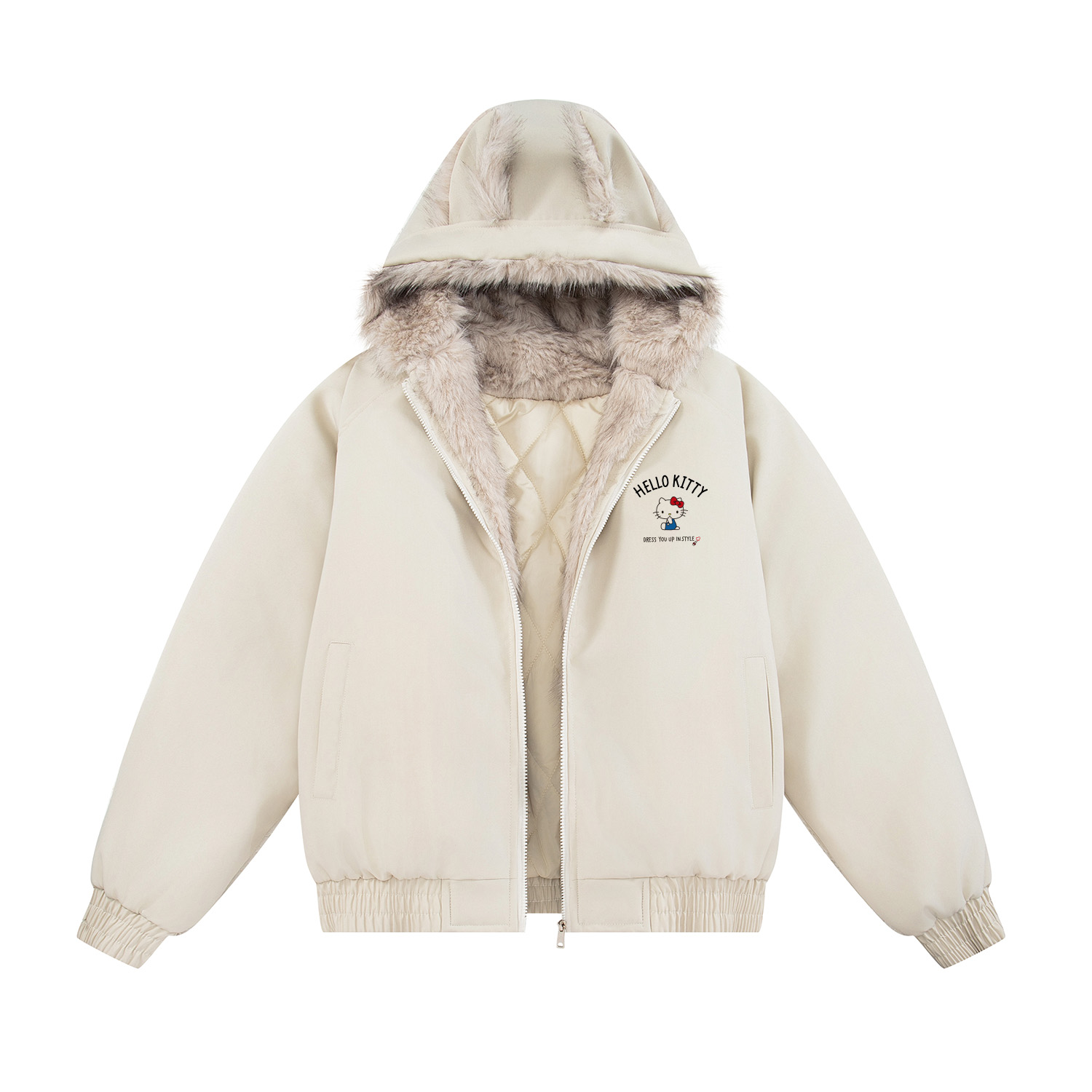 Куртка-пуховик Hello Kitty SS25, унисекс Sanrio, хаки
Куртка-пуховик Hello Kitty SS25, унисекс Sanrio, хаки