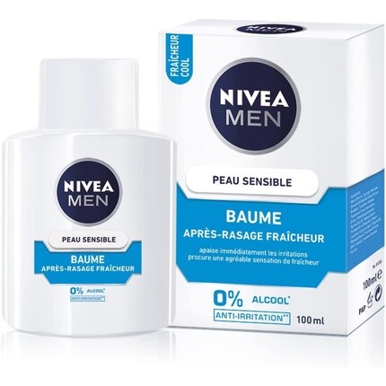 Чувствительный охлаждающий бальзам после бритья 100 г, Nivea
Чувствительный охлаждающий бальзам после бритья 100 г, Nivea