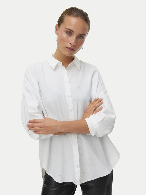 Рубашка oversize Fanni 10337791 Vero Moda, белый
Рубашка oversize Fanni 10337791 Vero Moda, белый