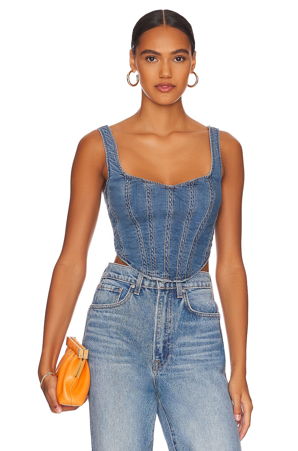 Бюстье Bardot Denim Corset, цвет Vintage
Бюстье Bardot Denim Corset, цвет Vintage