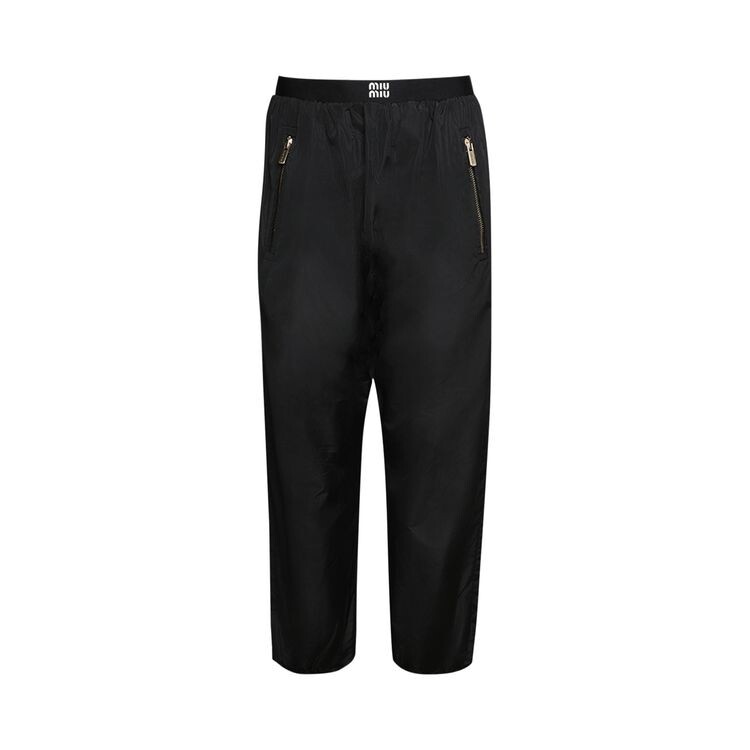Джоггеры Miu Miu Technical Silk Joggers Black, черный
Джоггеры Miu Miu Technical Silk Joggers Black, черный