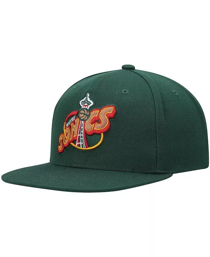 Мужская зеленая кепка Seattle Super Sonics Hardwood Classics Team Ground 2.0 Snapback Mitchell & Ness
Мужская зеленая кепка Seattle Super Sonics Hardwood Classics Team Ground 2.0 Snapback Mitchell & Ness