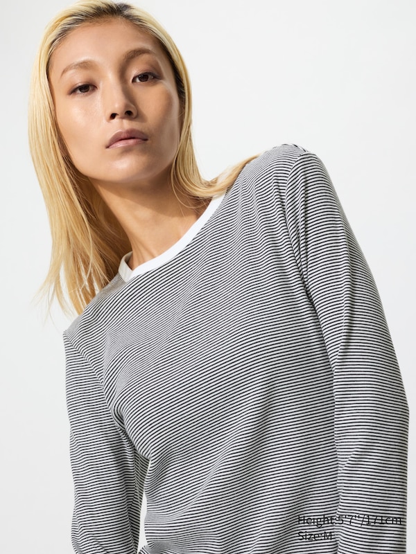 Лонгслив Uniqlo Soft Ribbed Striped, 01 белый, Кремовый, Лонгслив Uniqlo Soft Ribbed Striped, 01 белый
Лонгслив Uniqlo Soft Ribbed Striped, 01 белый, Кремовый, Лонгслив Uniqlo Soft Ribbed Striped, 01 белый