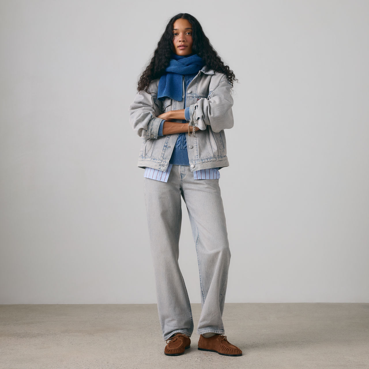 Куртка дальнобойщика 90-х Levi's, Boss Business - Grey
Куртка дальнобойщика 90-х Levi's, Boss Business - Grey