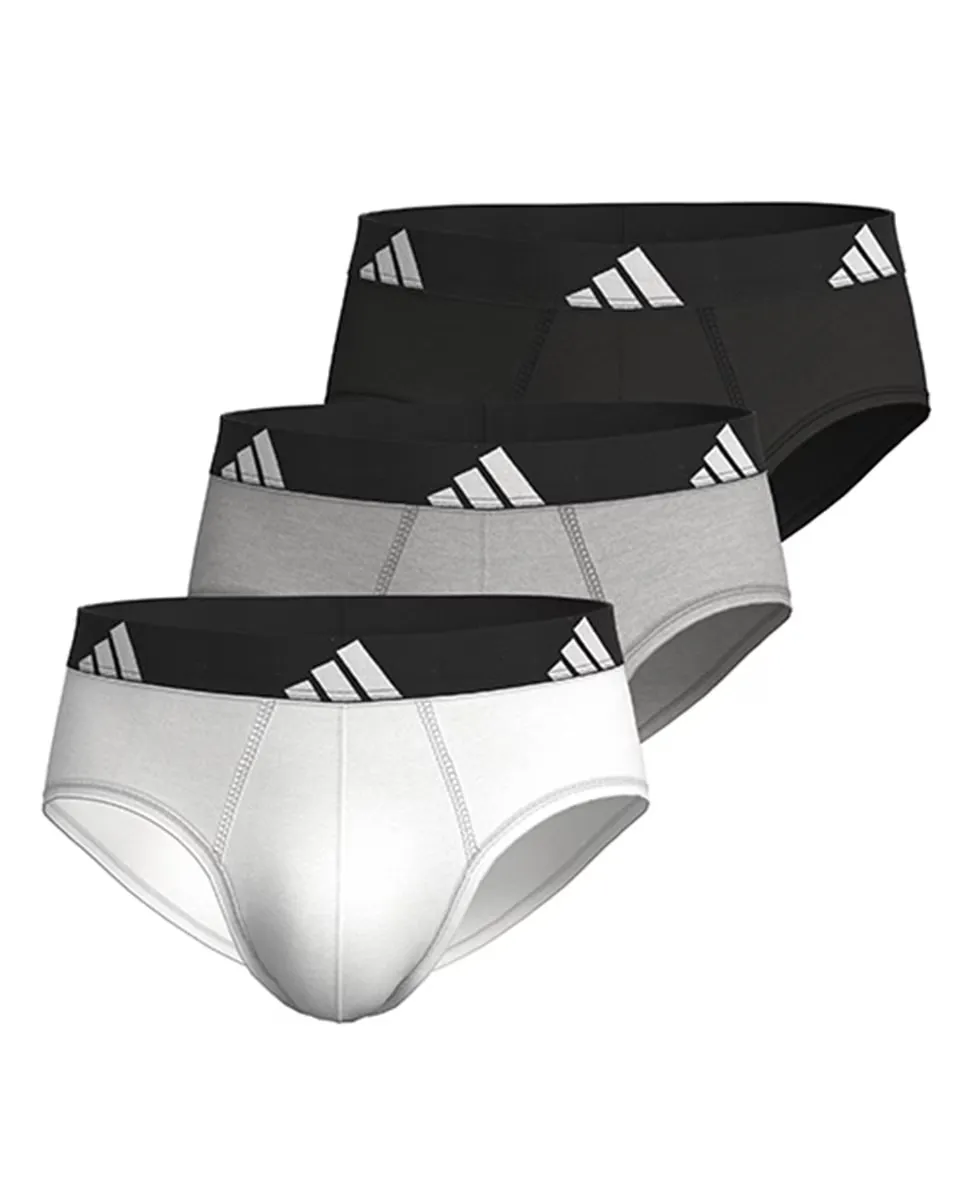 Упаковка из трех трусов adidas, белый 
Упаковка из трех трусов adidas, белый