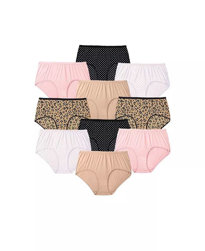 Хлопковые трусы больших размеров, упаковка из 10 шт Comfort Choice, мультиколор
Хлопковые трусы больших размеров, упаковка из 10 шт Comfort Choice, мультиколор