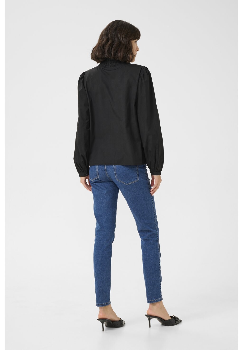 Блузка на пуговицах MAIA Kaffe, черный
Блузка на пуговицах MAIA Kaffe, черный