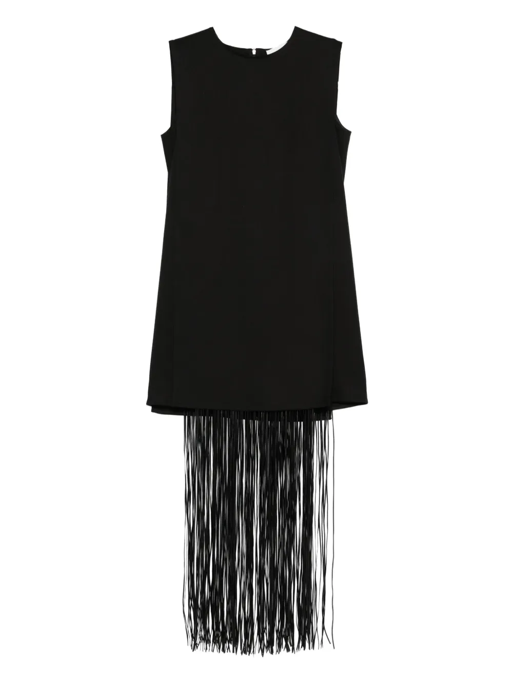 Платье без рукавов с бахромой SPORTMAX, черный
Платье без рукавов с бахромой SPORTMAX, черный