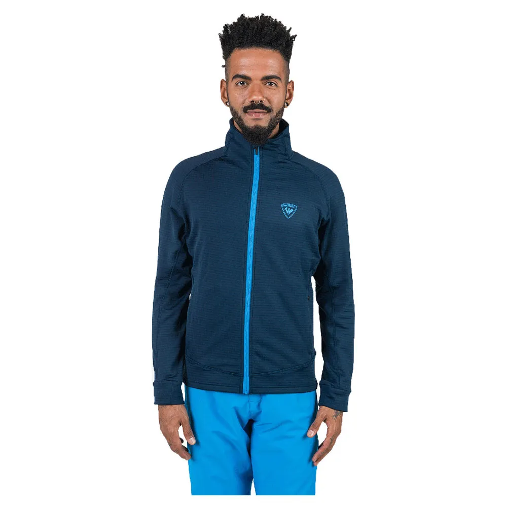Флис Rossignol Blackside full zip, синий
Флис Rossignol Blackside full zip, синий