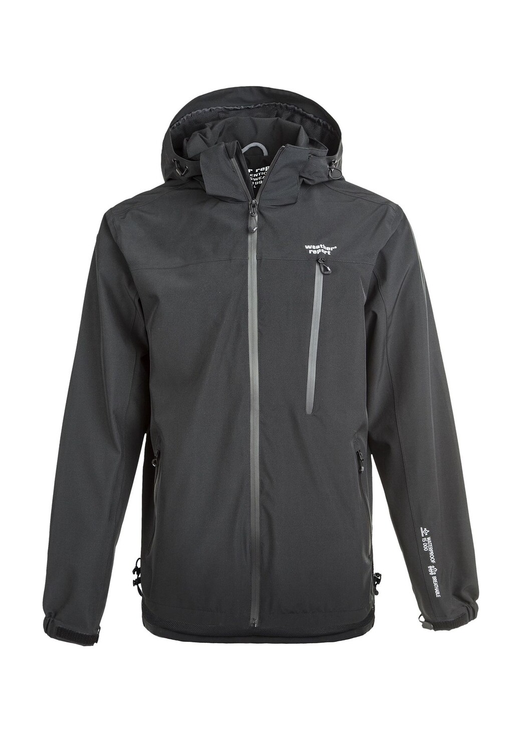 Дождевик DELTON W-PRO15000 с экологически чистым покрытием (без PFC) weather report, черный
Дождевик DELTON W-PRO15000 с экологически чистым покрытием (без PFC) weather report, черный