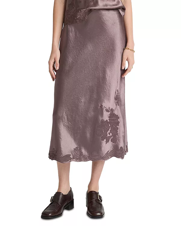 Вышитая юбка-комбинация Vince, фиолетовый
Вышитая юбка-комбинация Vince, фиолетовый