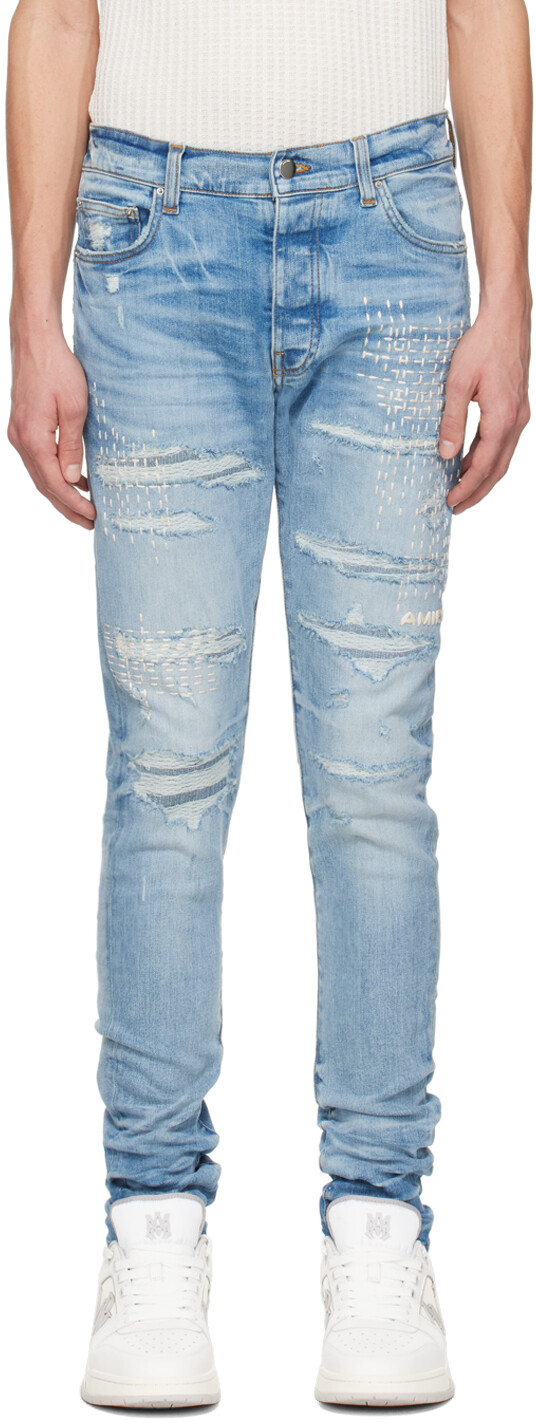 Джинсы Boro Repair Indigo AMIRI
Джинсы Boro Repair Indigo AMIRI