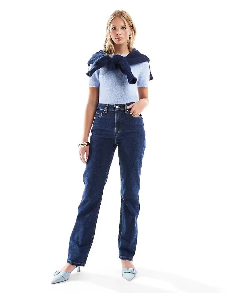 Узкие прямые джинсы с высокой посадкой в полоскании ASOS DESIGN
Узкие прямые джинсы с высокой посадкой в полоскании ASOS DESIGN