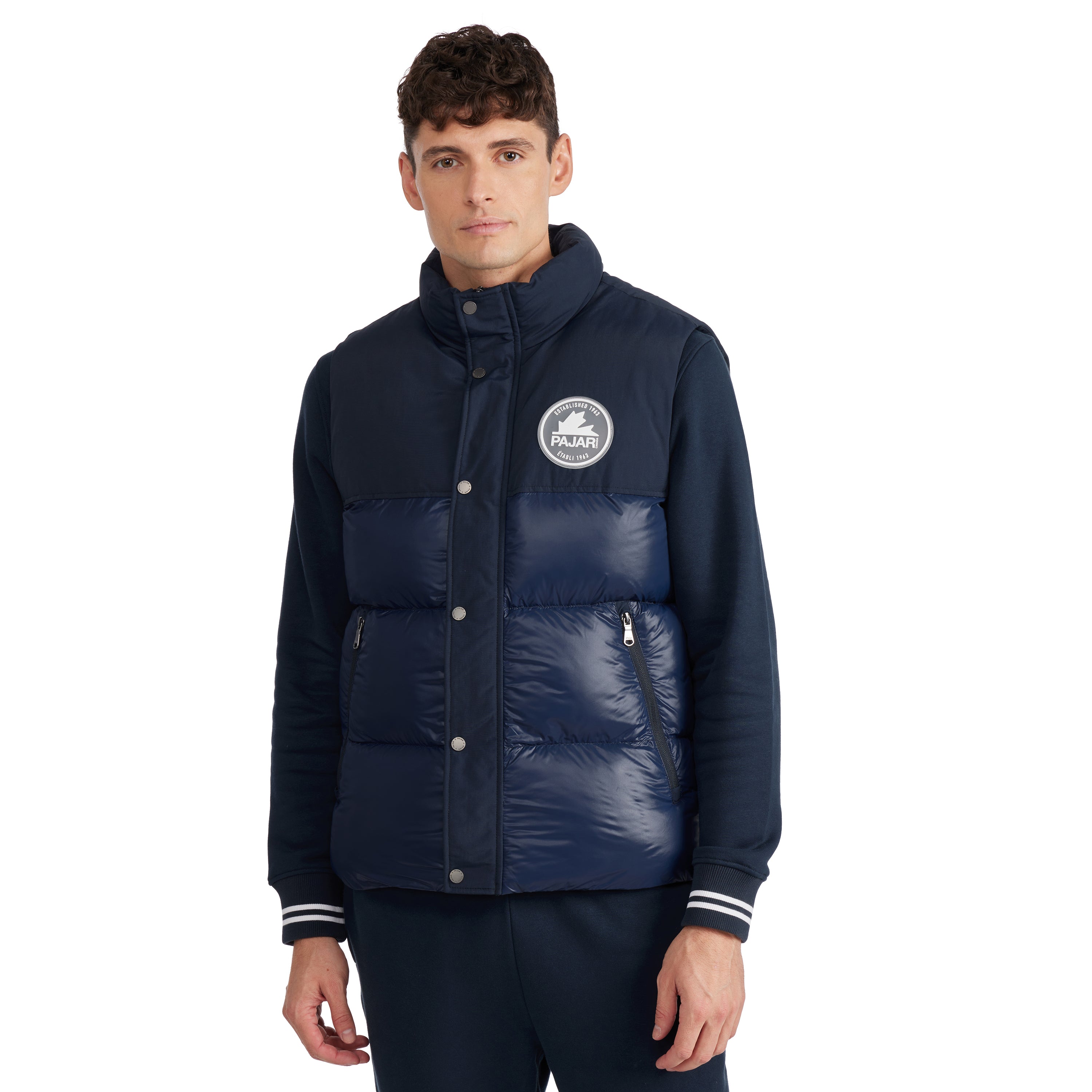 Легкий мужской жилет-пуховик Pajar Archer, темно-синий 
Легкий мужской жилет-пуховик Pajar Archer, темно-синий