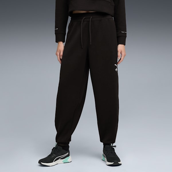 Женские тренировочные брюки с высокой талией Puma X Alex Toussaint, черный
Женские тренировочные брюки с высокой талией Puma X Alex Toussaint, черный