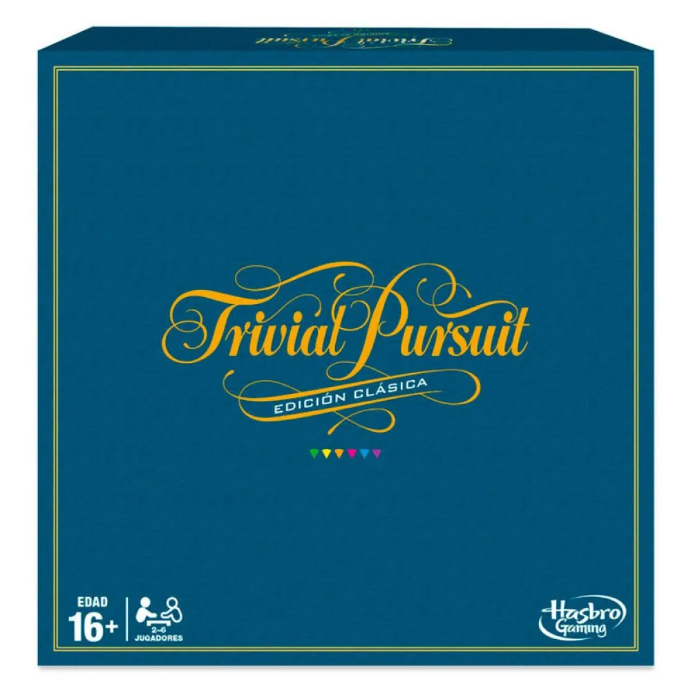 Настольная игра Hasbro Trivial Classic (испанский вариант), мультиколор
Настольная игра Hasbro Trivial Classic (испанский вариант), мультиколор