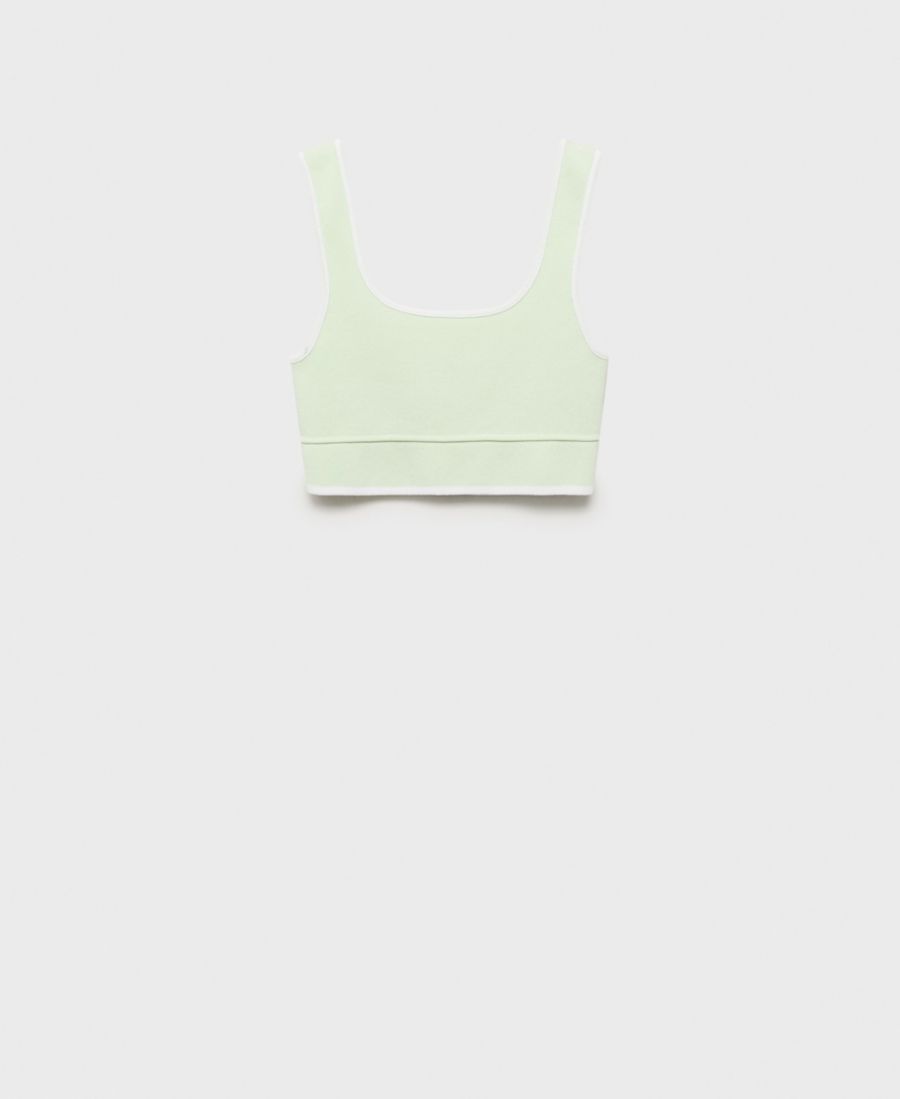 Женская вязаная блузка с контрастной отделкой MANGO, Mint Green
Женская вязаная блузка с контрастной отделкой MANGO, Mint Green