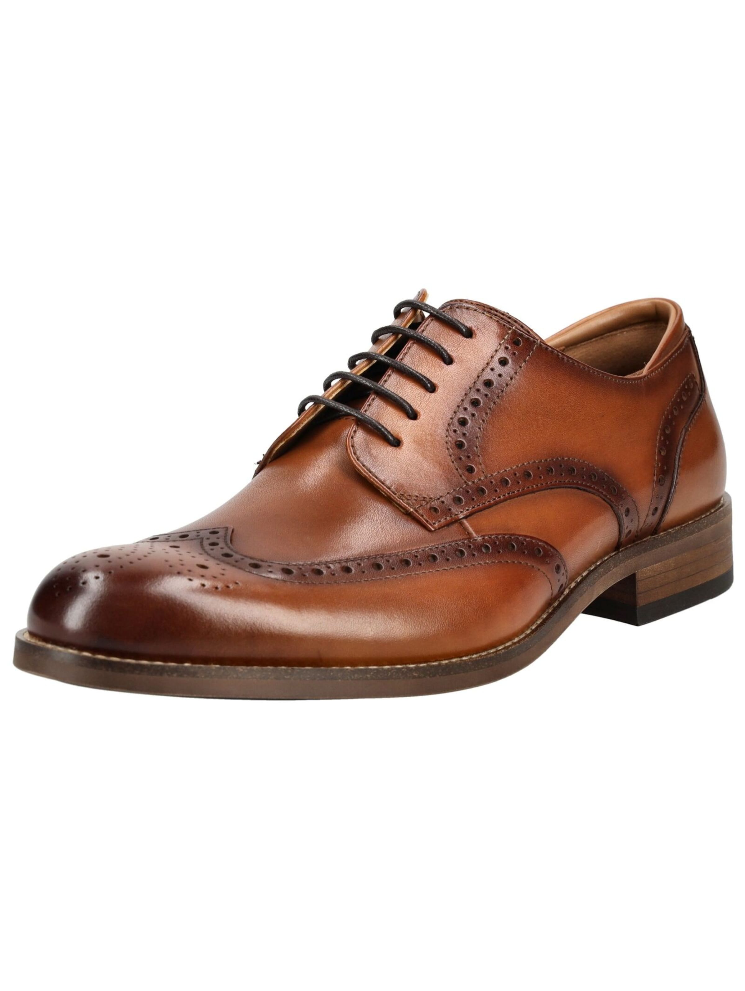 CLARKS Туфли на шнуровке в цвете Cognac
CLARKS Туфли на шнуровке в цвете Cognac