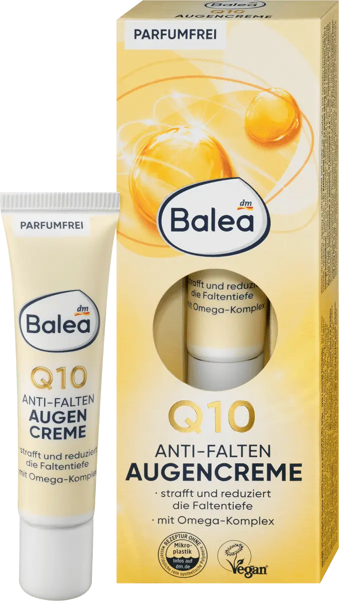 Крем для глаз Q10 против морщин 150мл Balea
Крем для глаз Q10 против морщин 150мл Balea