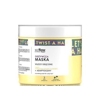 Так! Питательная маска Flow для вьющихся волос с ароматом дыни и алоэ 400мл, So!Flow
Так! Питательная маска Flow для вьющихся волос с ароматом дыни и алоэ 400мл, So!Flow