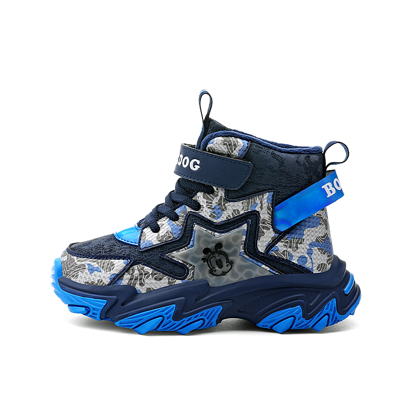 Детские зимние ботинки для детей BOBDOG, синий 
Детские зимние ботинки для детей BOBDOG, синий