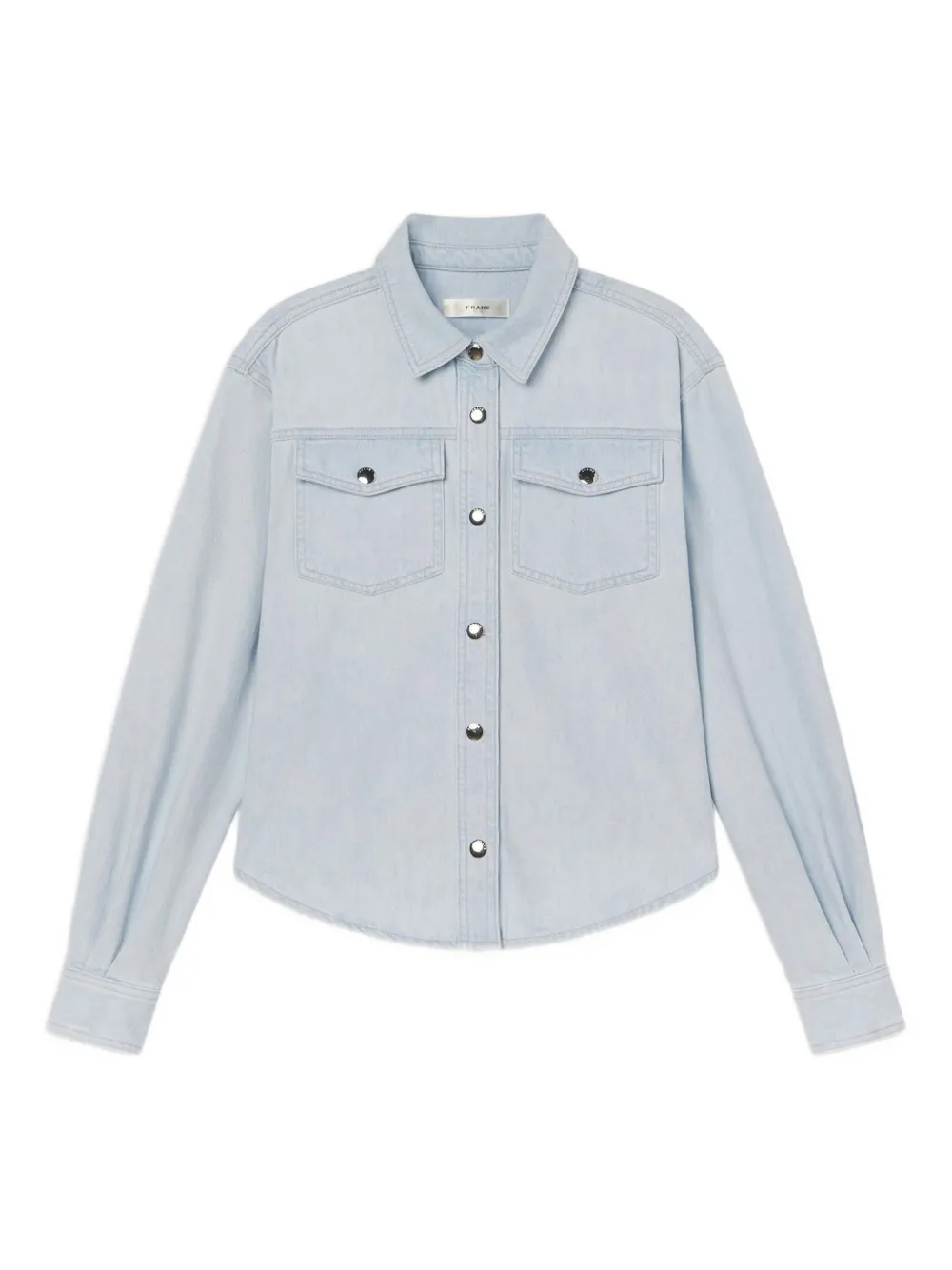 Джинсовая рубашка с двумя карманами FRAME, синий
Джинсовая рубашка с двумя карманами FRAME, синий
