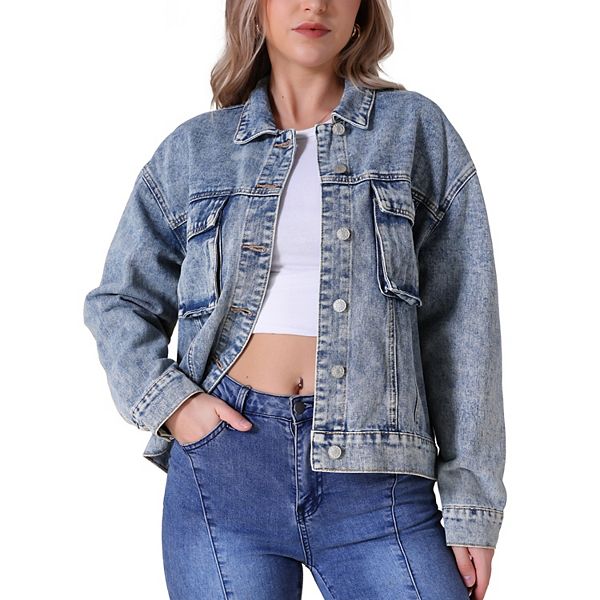 Женская оверсайз джинсовая куртка на пуговицах с карманами Inspire Chic, Gray Blue
Женская оверсайз джинсовая куртка на пуговицах с карманами Inspire Chic, Gray Blue