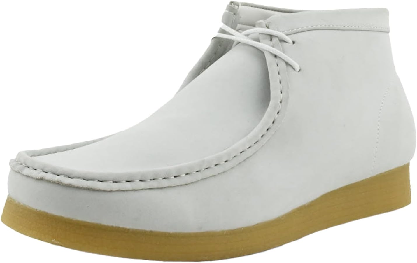 Мужские повседневные ботинки Amali Chukka, высокие, на шнуровке, замшевые, пустынные ботинки с подошвой из каучука, белый
Мужские повседневные ботинки Amali Chukka, высокие, на шнуровке, замшевые, пустынные ботинки с подошвой из каучука, белый