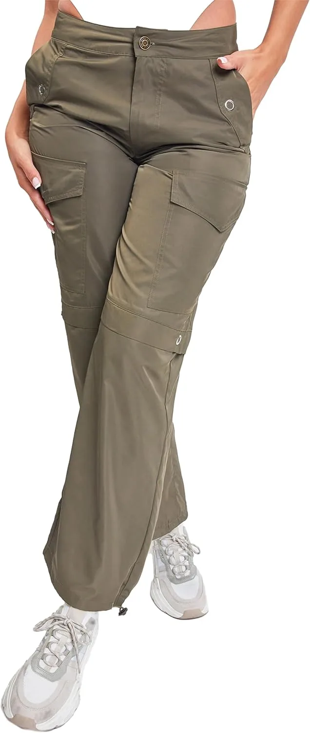 Женские джинсы YMI Nylon Cargo с резинкой на штанине
Женские джинсы YMI Nylon Cargo с резинкой на штанине