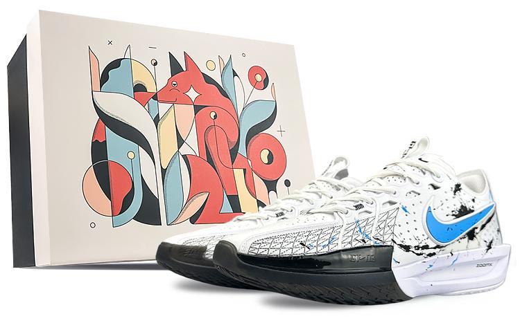 Nike Air Zoom G.T. Cut 3 износостойкие низкие баскетбольные кроссовки мужские черно-белые, цвет White
Nike Air Zoom G.T. Cut 3 износостойкие низкие баскетбольные кроссовки мужские черно-белые, цвет White