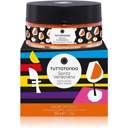 Венецианский отшелушивающий скраб для тела 200G, Tuttotondo
Венецианский отшелушивающий скраб для тела 200G, Tuttotondo