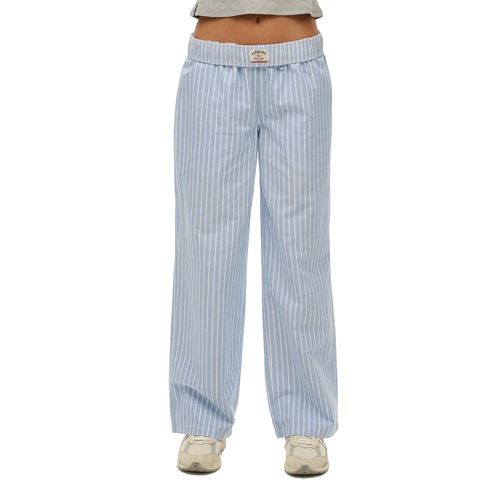 Брюки Superdry Cotton Stripe Elastic, синий
Брюки Superdry Cotton Stripe Elastic, синий