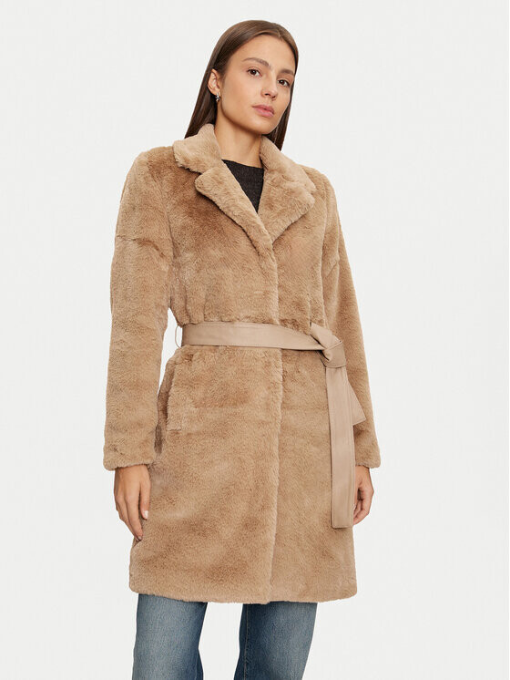 Шуба стандартного кроя Only, бежевый
Шуба стандартного кроя Only, бежевый