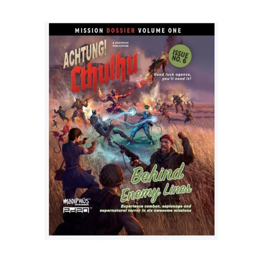 Achtung! Cthulhu Mission Dossier #1 - Behind Enemy Lines, Achtung! Cthulhu (Modiphius Entertainment), твердый переплет
Achtung! Cthulhu Mission Dossier #1 - Behind Enemy Lines, Achtung! Cthulhu (Modiphius Entertainment), твердый переплет