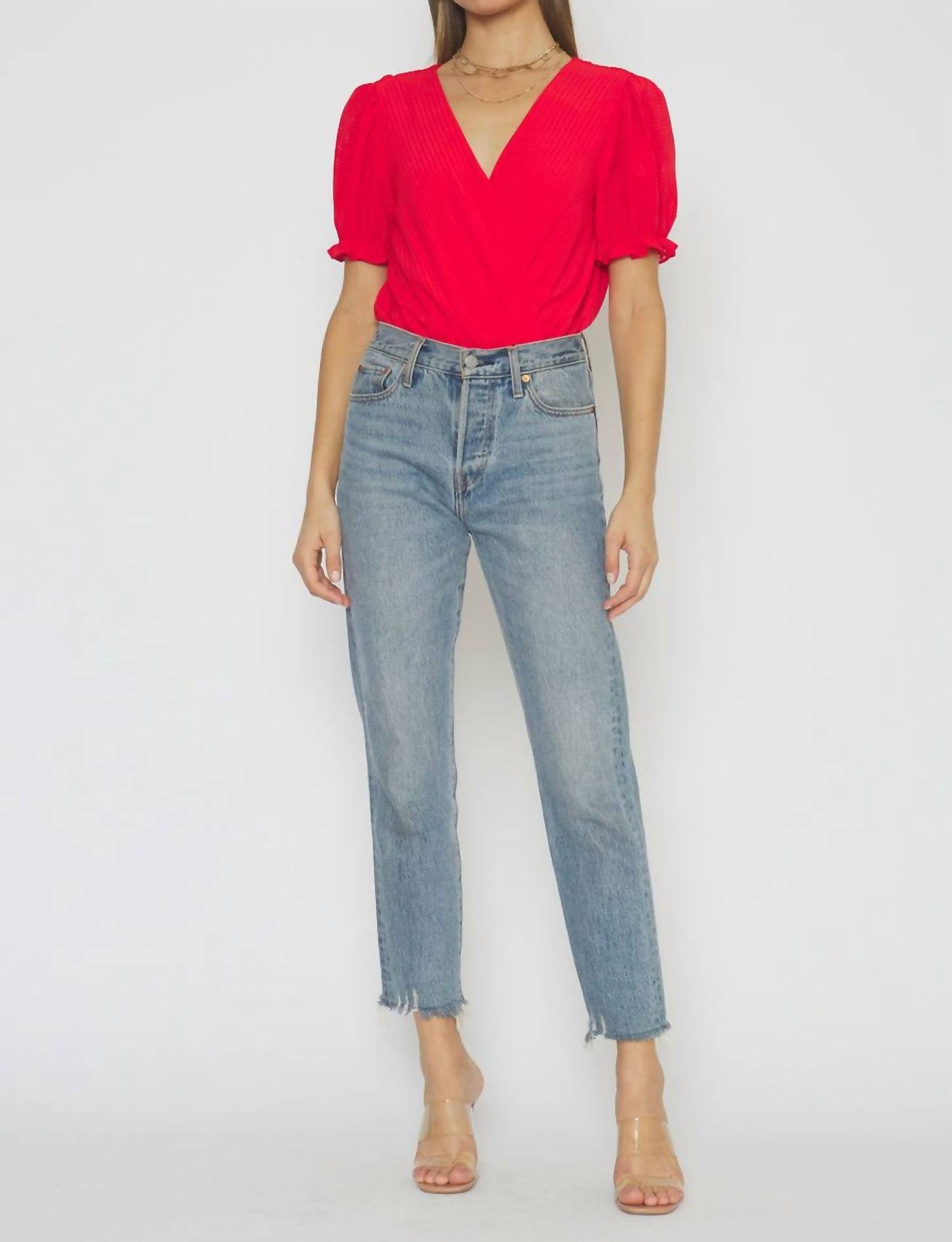 Боди Adrienne в красном цвете 4Si3Nna, красный
Боди Adrienne в красном цвете 4Si3Nna, красный