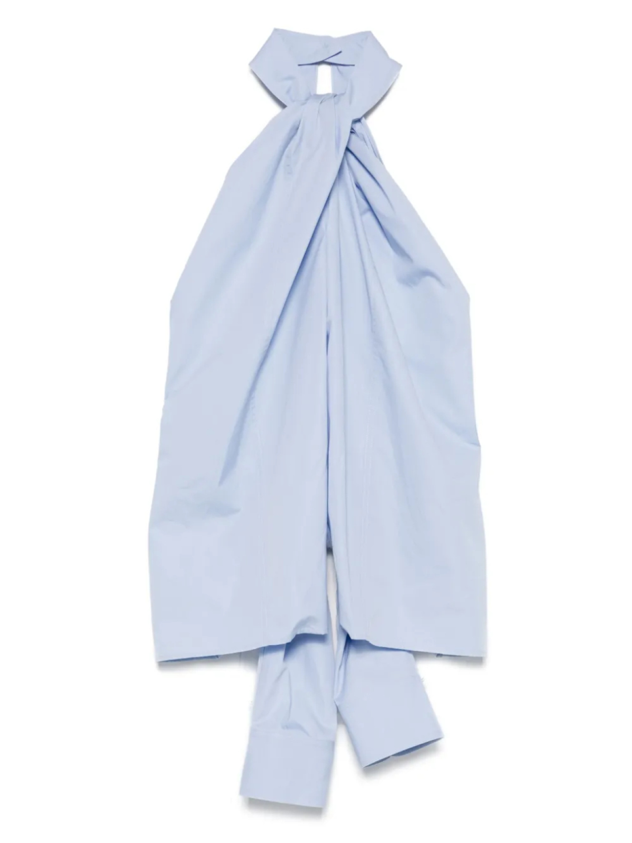 Топ с вырезом халтер Stella McCartney, синий 
Топ с вырезом халтер Stella McCartney, синий