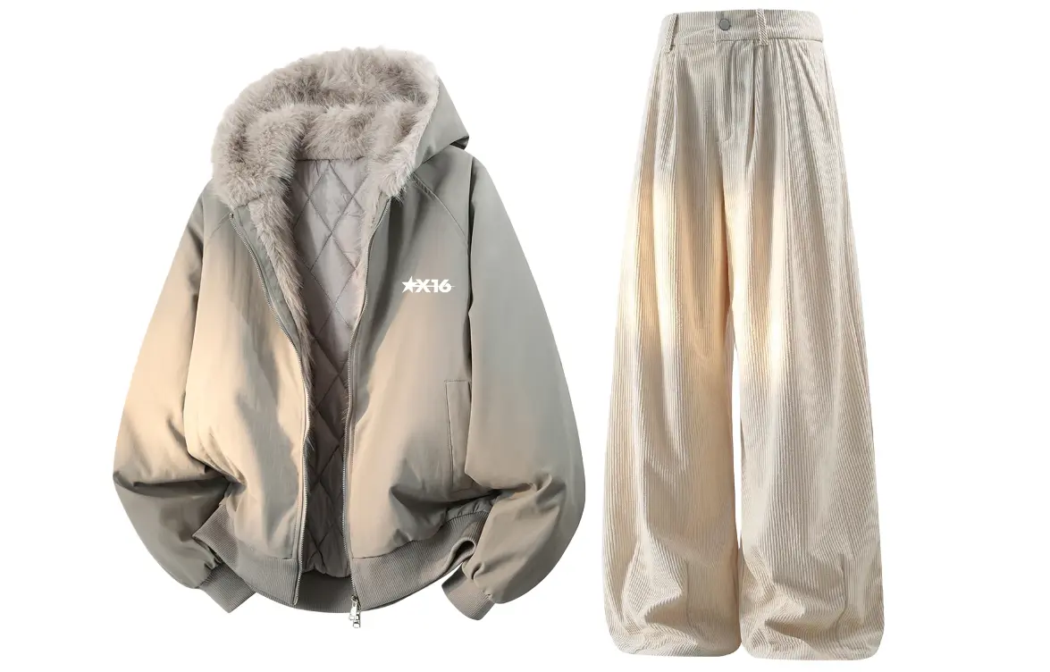 Толстовка Casual Sportswear утепленная с флисовой подкладкой X1617, top серый puffer jacket+оранжевый fleece-lined pants
Толстовка Casual Sportswear утепленная с флисовой подкладкой X1617, top серый puffer jacket+оранжевый fleece-lined pants