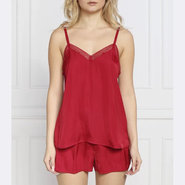 Кружевная пижама стандартного кроя Tommy Hilfiger, красный
Кружевная пижама стандартного кроя Tommy Hilfiger, красный