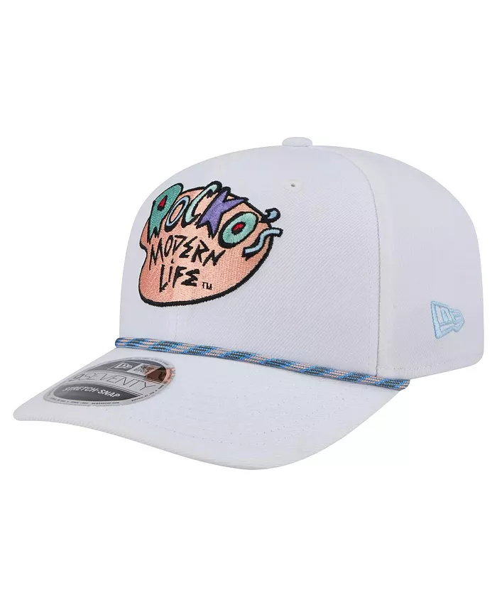 Мужская белая регулируемая кепка Rocko's Modern Life Rope 9SEVENTY с растягивающейся застежкой New Era
Мужская белая регулируемая кепка Rocko's Modern Life Rope 9SEVENTY с растягивающейся застежкой New Era