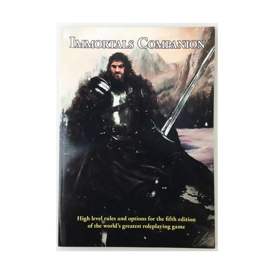 Immortals Companion, Role Playing Games (Gurbintroll Games), мягкая обложка
Immortals Companion, Role Playing Games (Gurbintroll Games), мягкая обложка