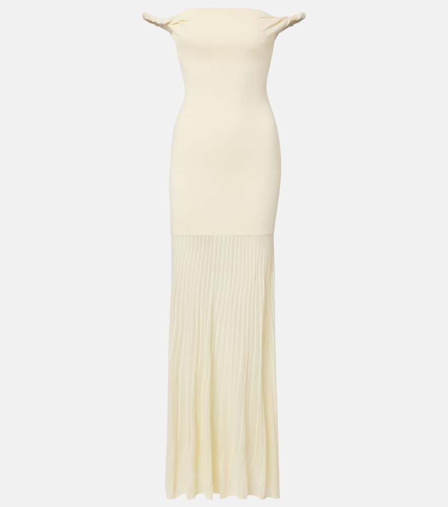 Платье макси Elia с открытыми плечами SIR, Lemon Sorbet
Платье макси Elia с открытыми плечами SIR, Lemon Sorbet