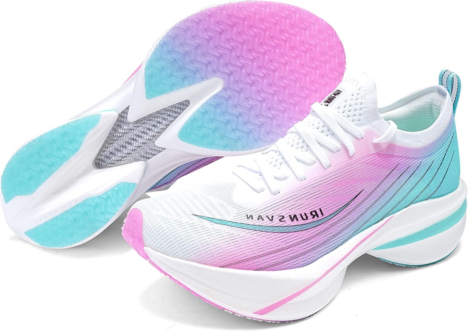 Беговые кроссовки с карбоновой пластиной для мужчин и женщин - легкие дышащие кроссовки для тренировок, прогулок, зала, поездок на работу - поддерживающая спортивная обувь Irunsvan, фиолетовый
Беговые кроссовки с карбоновой пластиной для мужчин и женщин - легкие дышащие кроссовки для тренировок, прогулок, зала, поездок на работу - поддерживающая спортивная обувь Irunsvan, фиолетовый