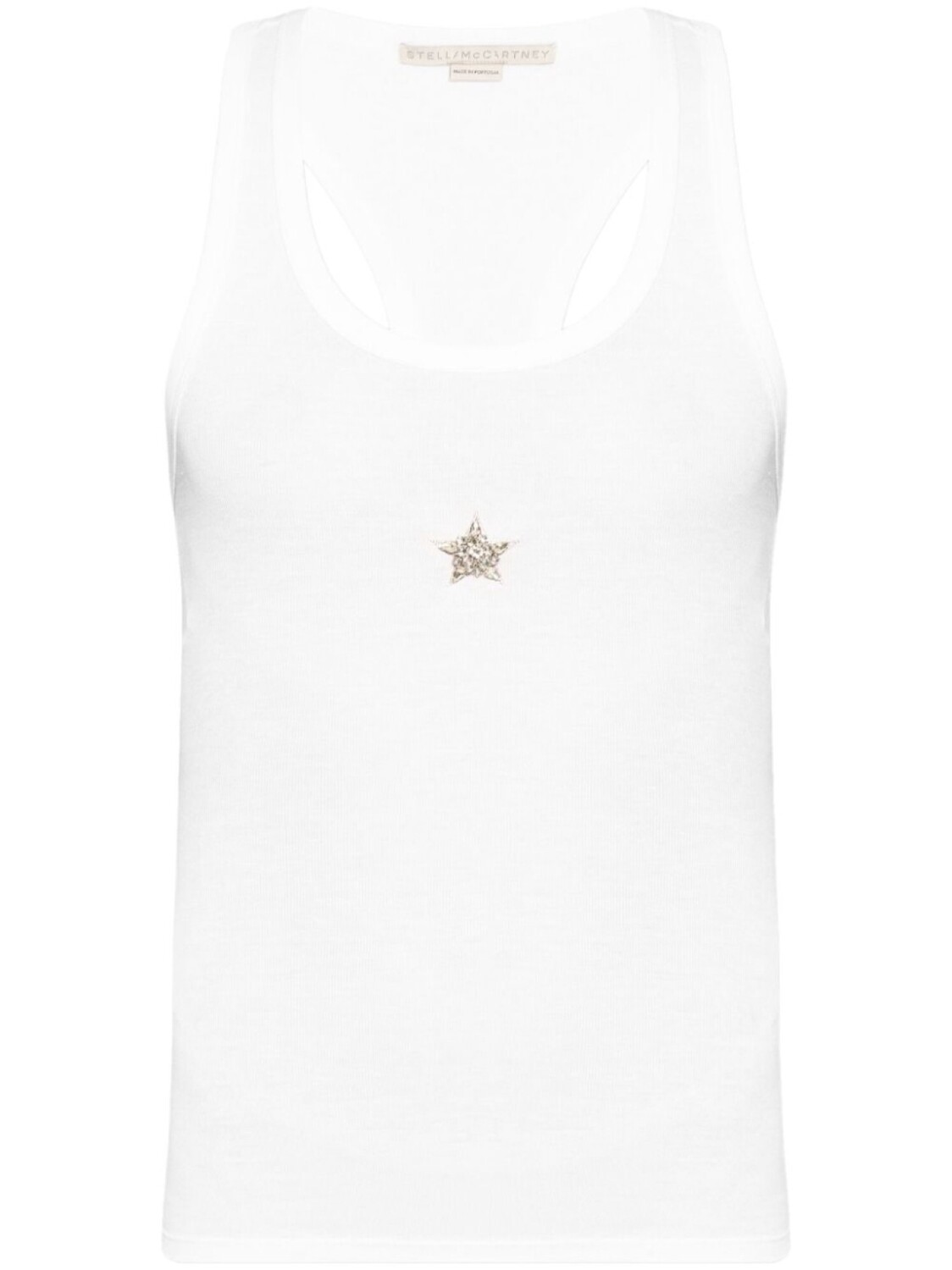 Stella McCartney майка из лиоцелла с аппликацией в виде звезд, белый
Stella McCartney майка из лиоцелла с аппликацией в виде звезд, белый